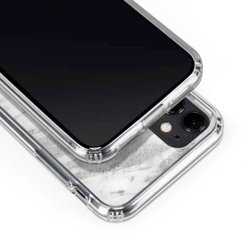 Silver Marble iPhone 11 Clear Case