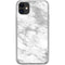 Silver Marble iPhone 11 Clear Case