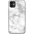 Silver Marble iPhone 11 Clear Case