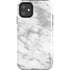 Silver Marble iPhone 11 Impact Case