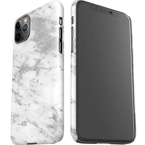 Silver Marble iPhone 11 Pro Max Lite Case