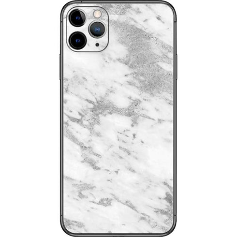 Silver Marble iPhone 11 Pro Max Skin