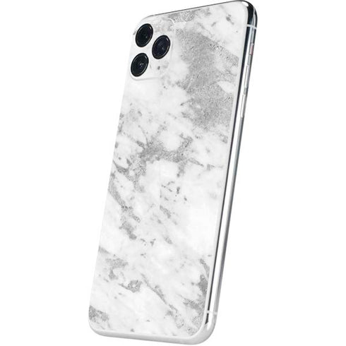Silver Marble iPhone 11 Pro Max Skin