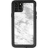 Silver Marble iPhone 11 Pro Max Waterproof Case