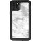 Silver Marble iPhone 11 Pro Waterproof Case