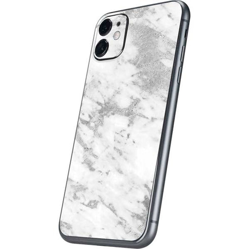 Silver Marble iPhone 11 Skin