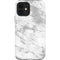 Silver Marble iPhone 12 Impact Case