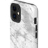 Silver Marble iPhone 12 Impact Case