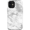 Silver Marble iPhone 12 Mini Impact Case