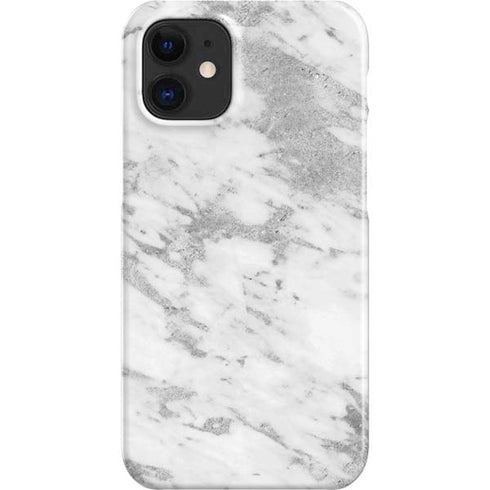 Silver Marble iPhone 12 Mini Lite Case