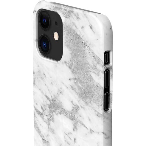 Silver Marble iPhone 12 Mini Lite Case