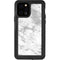 Silver Marble iPhone 12 Pro Waterproof Case