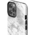 Silver Marble iPhone 13 Pro Max Impact Case