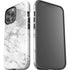 Silver Marble iPhone 13 Pro Max Impact Case
