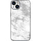 Silver Marble iPhone 14 Plus Skin