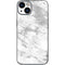 Silver Marble iPhone 15 Plus Skin
