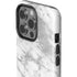 Silver Marble iPhone 14 Pro Impact Case