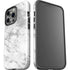 Silver Marble iPhone 15 Pro Impact Case