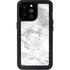 Silver Marble iPhone 14 Pro Max Waterproof Case
