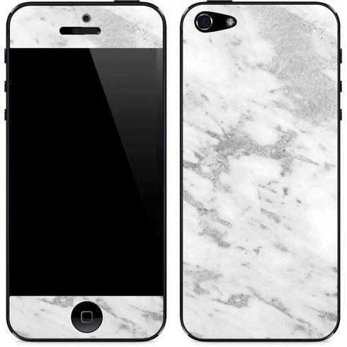 Silver Marble iPhone 5/5s/5SE Skin