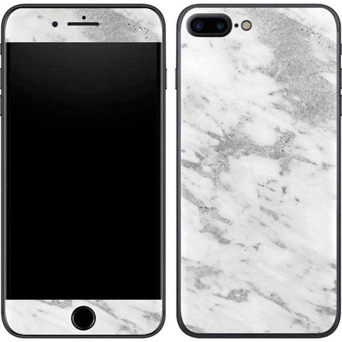 Silver Marble iPhone 7 Plus Skin