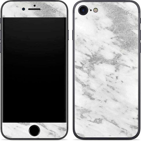 Silver Marble iPhone 7 Skin