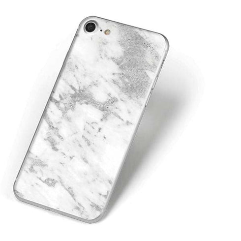 Silver Marble iPhone 8 Skin