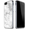 Silver Marble iPhone SE (2nd & 3rd Gen) Clear Case