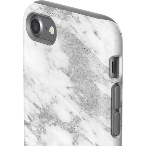 Silver Marble iPhone SE (2nd & 3rd Gen) Pro Case