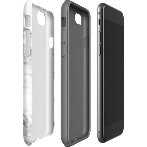 Silver Marble iPhone SE (2nd & 3rd Gen) Pro Case