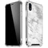 Silver Marble iPhone XR Clear Case