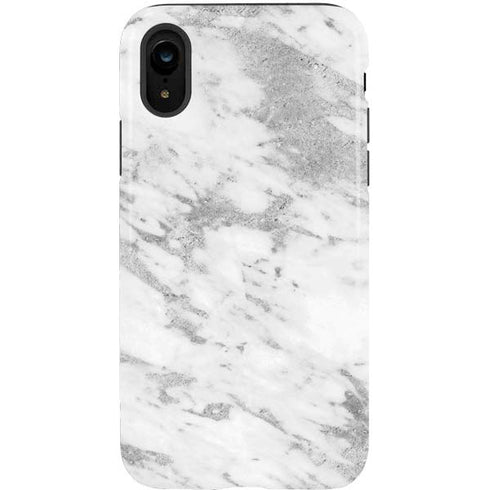 Silver Marble iPhone XR Pro Case