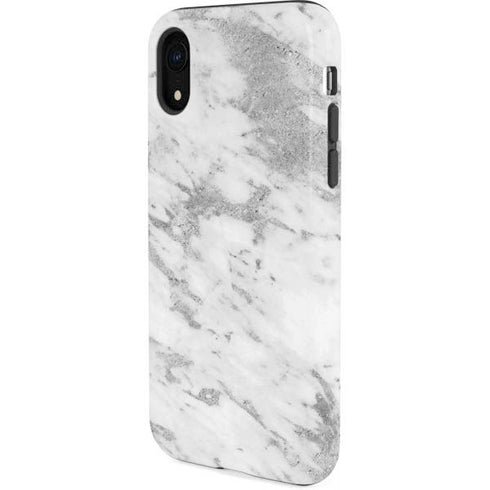 Silver Marble iPhone XR Pro Case