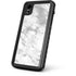 Silver Marble iPhone XR Waterproof Case