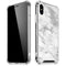 Silver Marble iPhone XS Max Clear Case