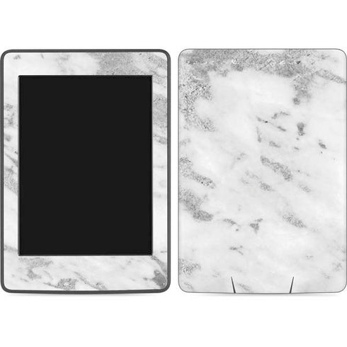 Silver Marble Amazon Kindle Skin