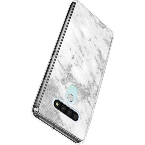 Silver Marble LG Stylo 6 Clear Case