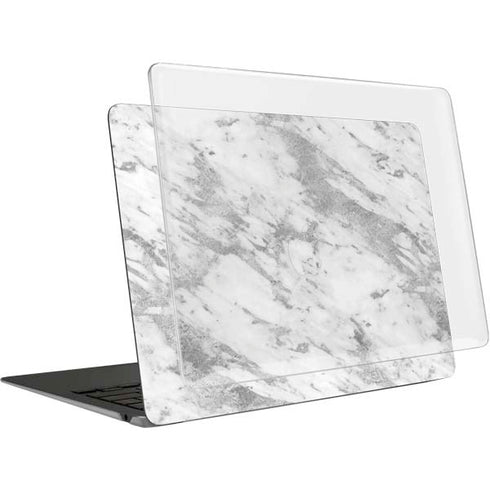 Silver Marble MacBook Air 13in (2020) Case plus Skin