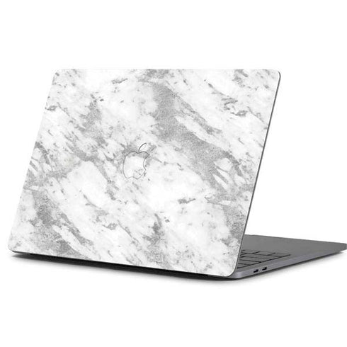 Silver Marble Apple MacBook Pro 13-inch Skin