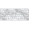 Silver Marble Magic Keyboard Skin