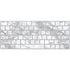 Silver Marble Magic Keyboard Skin
