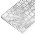 Silver Marble Magic Keyboard Skin