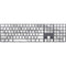 Silver Marble Magic Keyboard with Numeric Keypad Skin