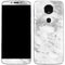 Silver Marble Moto E5 Plus Skin