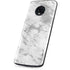 Silver Marble Moto G6 Skin