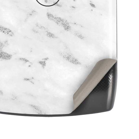 Silver Marble Motorola RAZR Skin