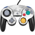 Silver Marble Nintendo GameCube Controller Skin