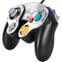 Silver Marble Nintendo GameCube Controller Skin