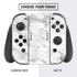 Silver Marble Nintendo Switch Bundle Skin