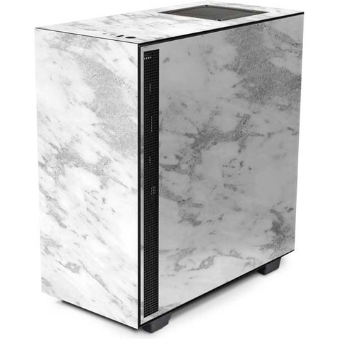 Silver Marble NZXT H510 Compact ATX Mid-Tower Case Skin